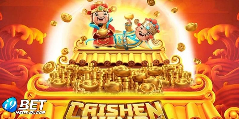 Giao diện game slot chủ đề Thần Tài rực rỡ