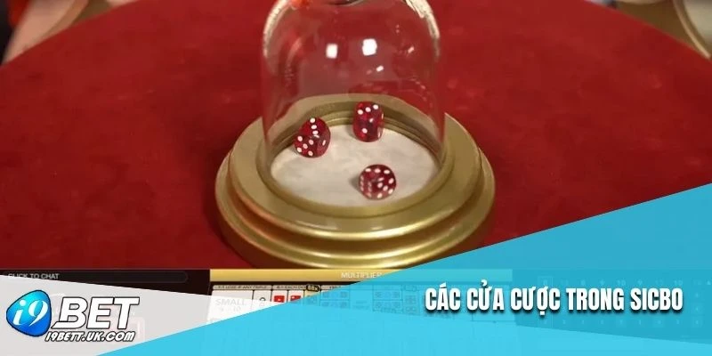 Các cửa cược trong Sicbo